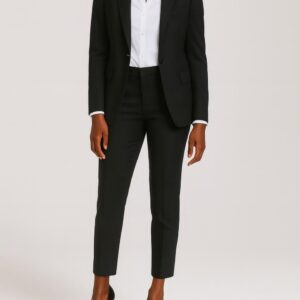 BLACK SINGLE BREASTED SUIT & TROUSERS