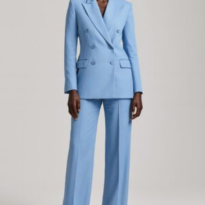 BLUE DOUBLE BREASTED SUIT & TROUSERS