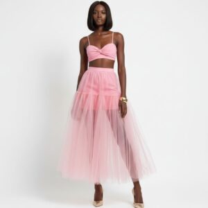 PINK TULLE SKIRT