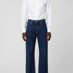 BLUE STRAIGHT-CUT DENIM