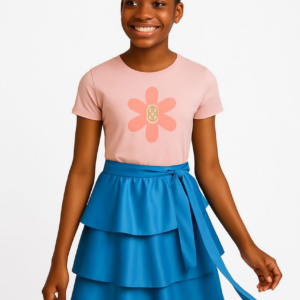 PINK FLOWER LOGO TOP