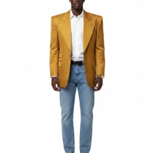 GOLD MIKADO BLAZER